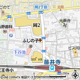 太陽生命保険株式会社　藤井寺支社周辺の地図