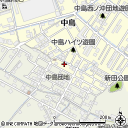 岡山県倉敷市中島1835周辺の地図