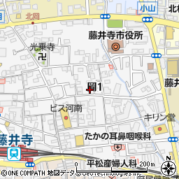 白鳥ハイツ周辺の地図