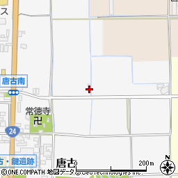 奈良県磯城郡田原本町唐古258周辺の地図