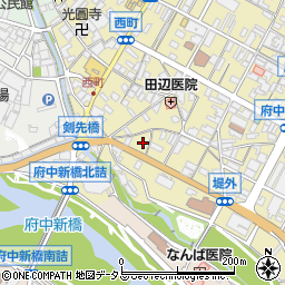 広島県府中市府中町124周辺の地図