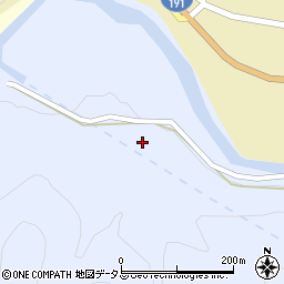 広島県山県郡安芸太田町中筒賀123-2周辺の地図