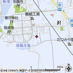 奈良県北葛城郡広陵町沢557周辺の地図