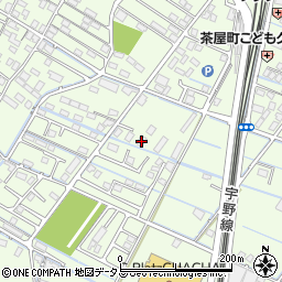 岡山県倉敷市茶屋町536-1周辺の地図