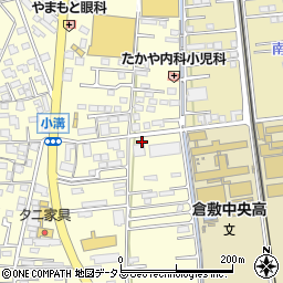 岡山県倉敷市中島2661周辺の地図