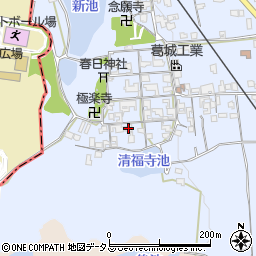 奈良県北葛城郡広陵町沢831周辺の地図