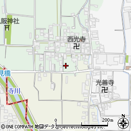 奈良県磯城郡田原本町西代265周辺の地図