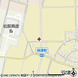 三重県松阪市保津町440-3周辺の地図