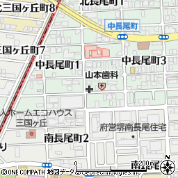 堺市家庭保育室こどもの家周辺の地図