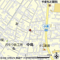 岡山県倉敷市中島2100周辺の地図