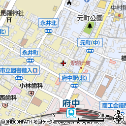 広島県府中市府中町4周辺の地図