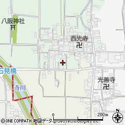 奈良県磯城郡田原本町西代208周辺の地図