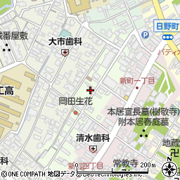 宮本理容店周辺の地図
