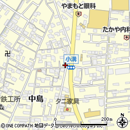 岡山県倉敷市中島2167周辺の地図
