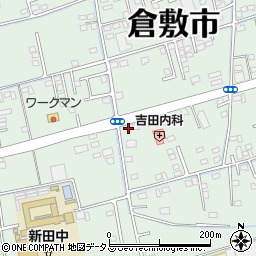 スマイル薬局　笹沖店周辺の地図