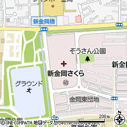 府営金岡東第一住宅周辺の地図
