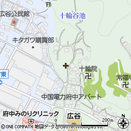 広島県府中市鵜飼町122周辺の地図