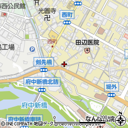 広島県府中市府中町132周辺の地図