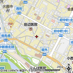 広島県府中市府中町135周辺の地図