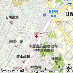 三重県松阪市新町820-1周辺の地図