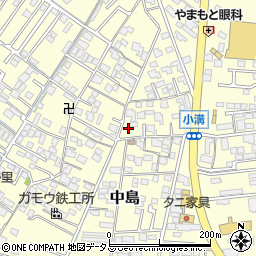 岡山県倉敷市中島2098周辺の地図