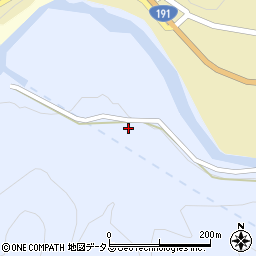 広島県山県郡安芸太田町中筒賀125周辺の地図