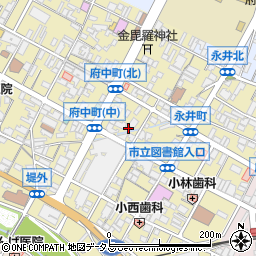広島県府中市府中町167周辺の地図