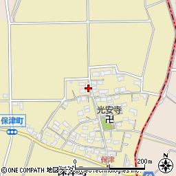 三重県松阪市保津町周辺の地図