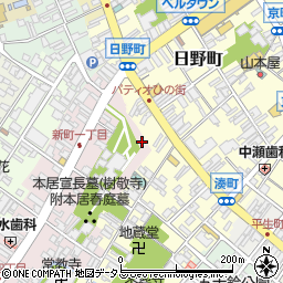 三重県松阪市新町877-1周辺の地図