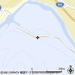 広島県山県郡安芸太田町中筒賀84周辺の地図