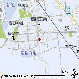 奈良県北葛城郡広陵町沢560周辺の地図