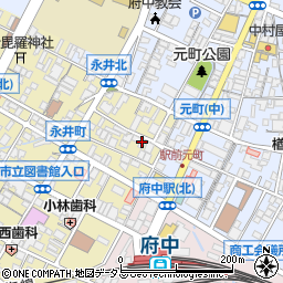 広島県府中市府中町3周辺の地図