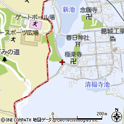 奈良県北葛城郡広陵町沢904-3周辺の地図