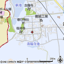 奈良県北葛城郡広陵町沢842周辺の地図