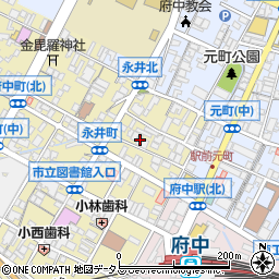 広島県府中市府中町5周辺の地図