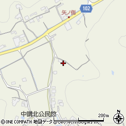 岡山県井原市大江町2105周辺の地図