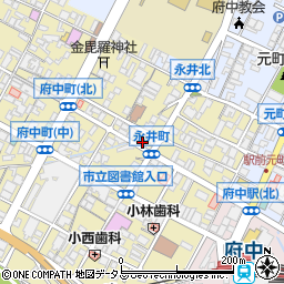 広島県府中市府中町60周辺の地図