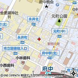広島県府中市府中町6周辺の地図