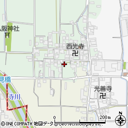 奈良県磯城郡田原本町西代216周辺の地図