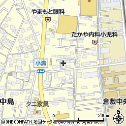岡山県倉敷市中島2760周辺の地図