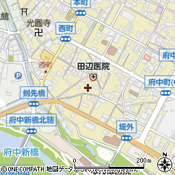広島県府中市府中町133周辺の地図