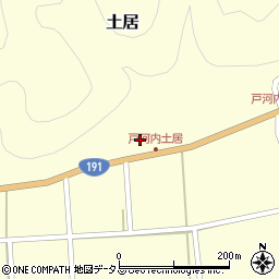 広島県山県郡安芸太田町土居85周辺の地図