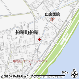 岡山県倉敷市船穂町船穂1388周辺の地図