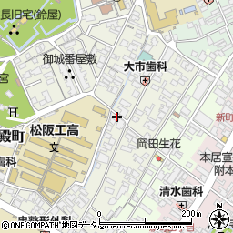 三重県松阪市殿町1251周辺の地図