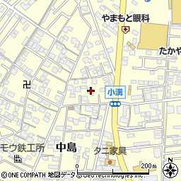 岡山県倉敷市中島2104周辺の地図
