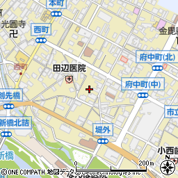 広島県府中市府中町135-2周辺の地図