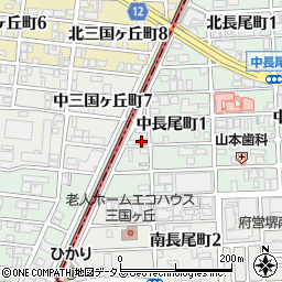 岡本ピアノ教室周辺の地図
