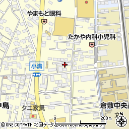 岡山県倉敷市中島2761周辺の地図
