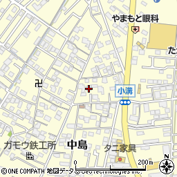 岡山県倉敷市中島2103周辺の地図