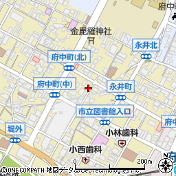 広島県府中市府中町168周辺の地図